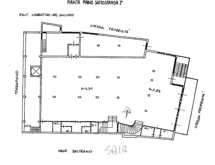 planimetria ALBERGO ALL'ASTA IN CONTRADA CALDA, LATRONICO (PZ) - 1
