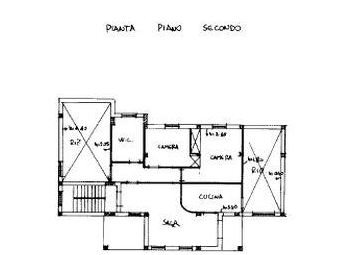 planimetria TRILOCALE CON CANTINA ALL'ASTA IN CONTRADA LUCIANETTI, MOZZAGROGNA (CH) - 1