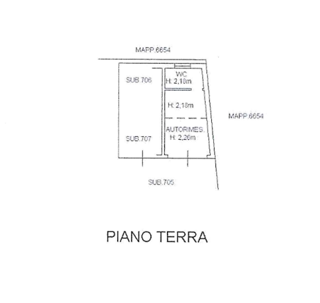 planimetria APPARTAMENTO CON ACCESSORI ALL'ASTA IN VIA SANTO STEFANO, COSTA VOLPINO (BG) - 1