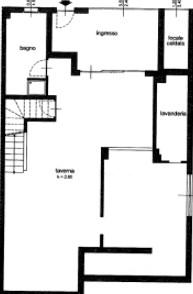 planimetria VILLETTA MULTIACCESSORIATA ALL'ASTA IN VIA LEOPARDI, CAVERNAGO (BG) - 1