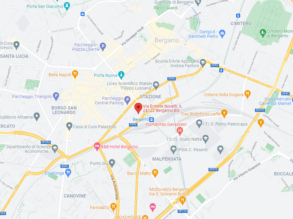 planimetria AMPIO APPARTAMENTO CON SOLAIO ALL'ASTA IN VIA NOVELLI, BERGAMO (BG) - 1