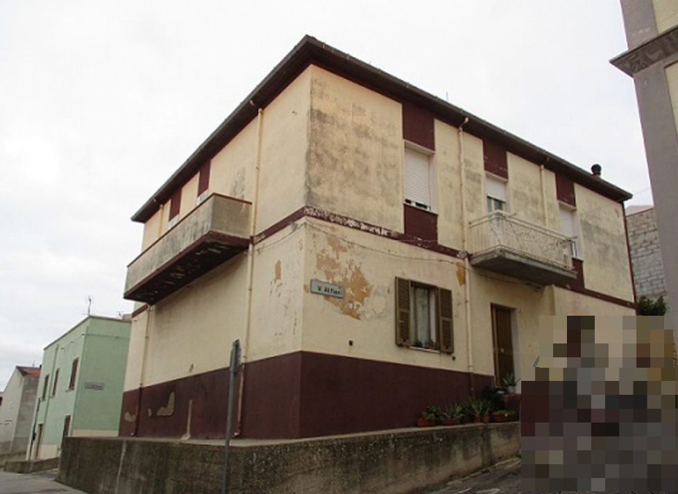 immobile CASA SINGOLA ALL'ASTA CON ACCESSORI IN VIA CATTANEO, SENNORI (SS) - 2