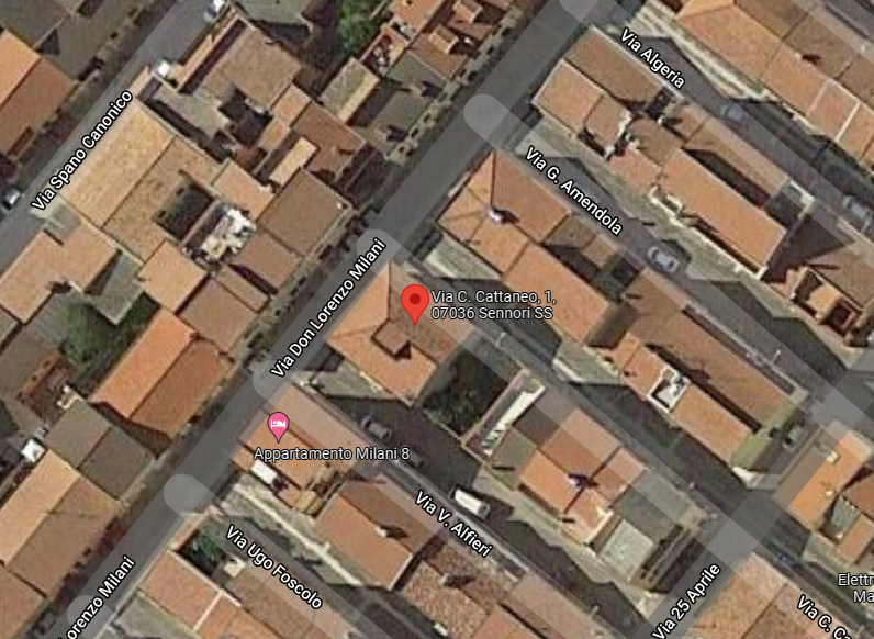 immobile CASA SINGOLA ALL'ASTA CON ACCESSORI IN VIA CATTANEO, SENNORI (SS) - 5