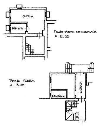 planimetria AMPIA VILLA ALL'ASTA IN VIA XXIV MAGGIO, MONTEBELLUNA (TV) - 1