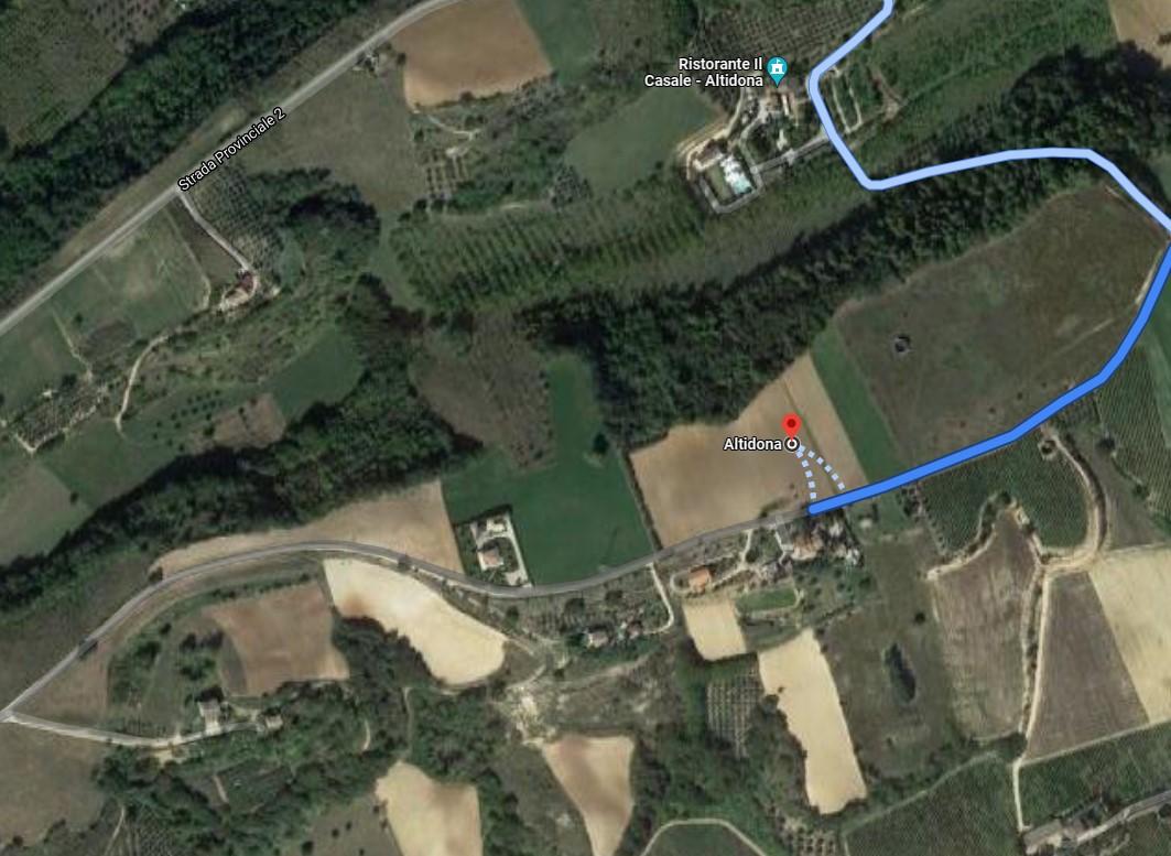 immobile APPEZZAMENTO DI TERRENO SEMINATIVO ALL'ASTA IN CONTRADA LATROCELLA, ALTIDONA (FM) - 3