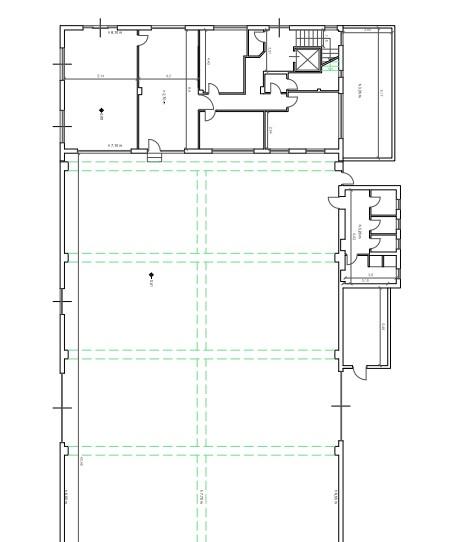 planimetria CAPANNONE ARTIGIANALE CON TERRENO ALL'ASTA IN SS 122, CANICATTI' (AG) - 1