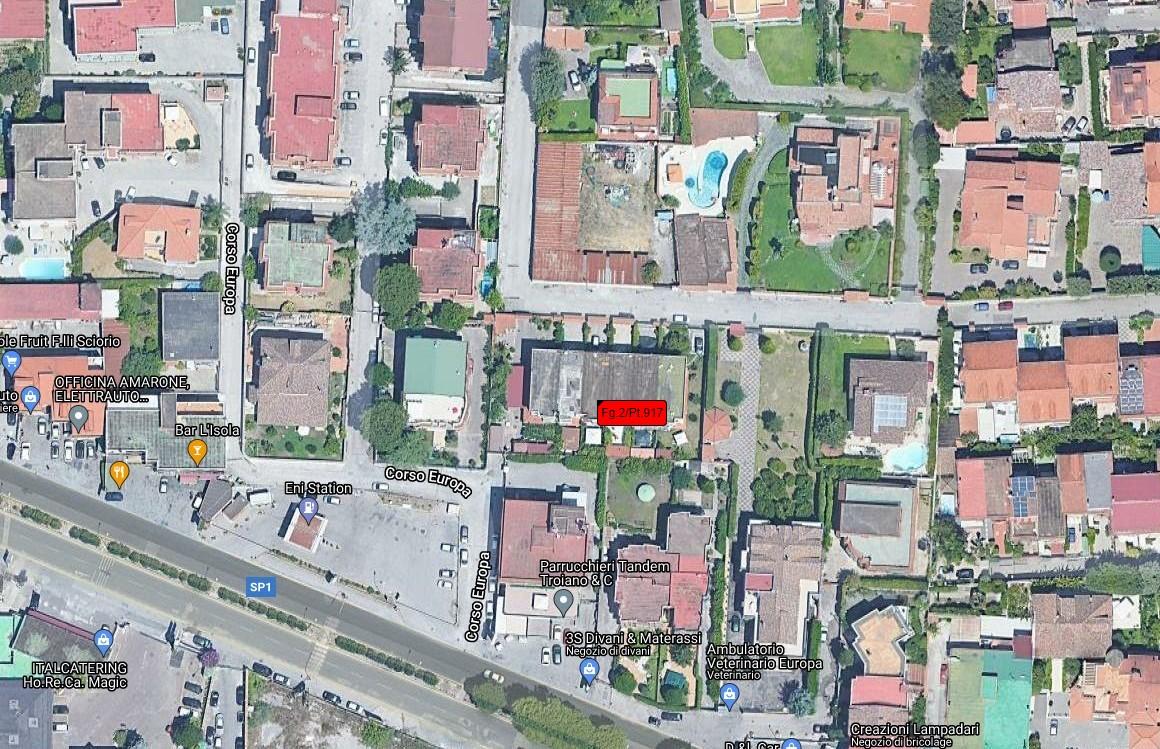 planimetria CASA INDIPENDENTE ALL'ASTA CON POSTO AUTO IN VIA DELLA LIBERTA', VILLARICCA (NA) - 1