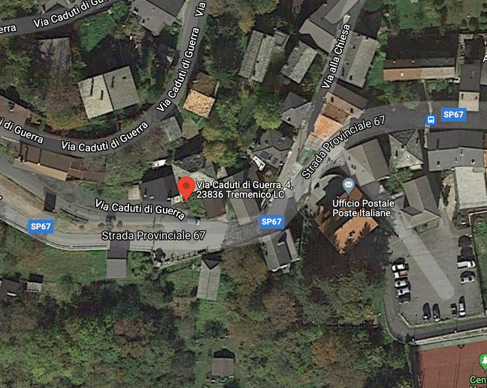 planimetria APPARTAMENTO ALL'ASTA CON ACCESSORI IN VIA CADUTI DI GUERRA, VALVARRONE (LC) - 1