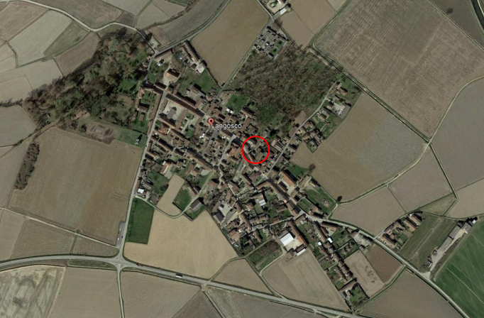 planimetria APPARTAMENTO SU DUE LIVELLI ALL'ASTA IN VIA G. MAZZINI, LANGOSCO (PV) - 1
