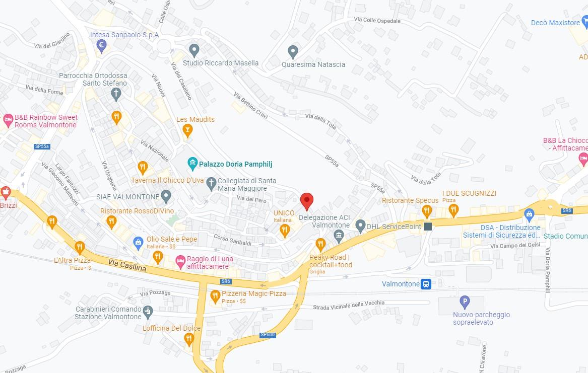 planimetria APPARTAMENTO QUADRILOCALE ALL'ASTA IN VIA DEL CASALENO, VALMONTONE (RM) - 1
