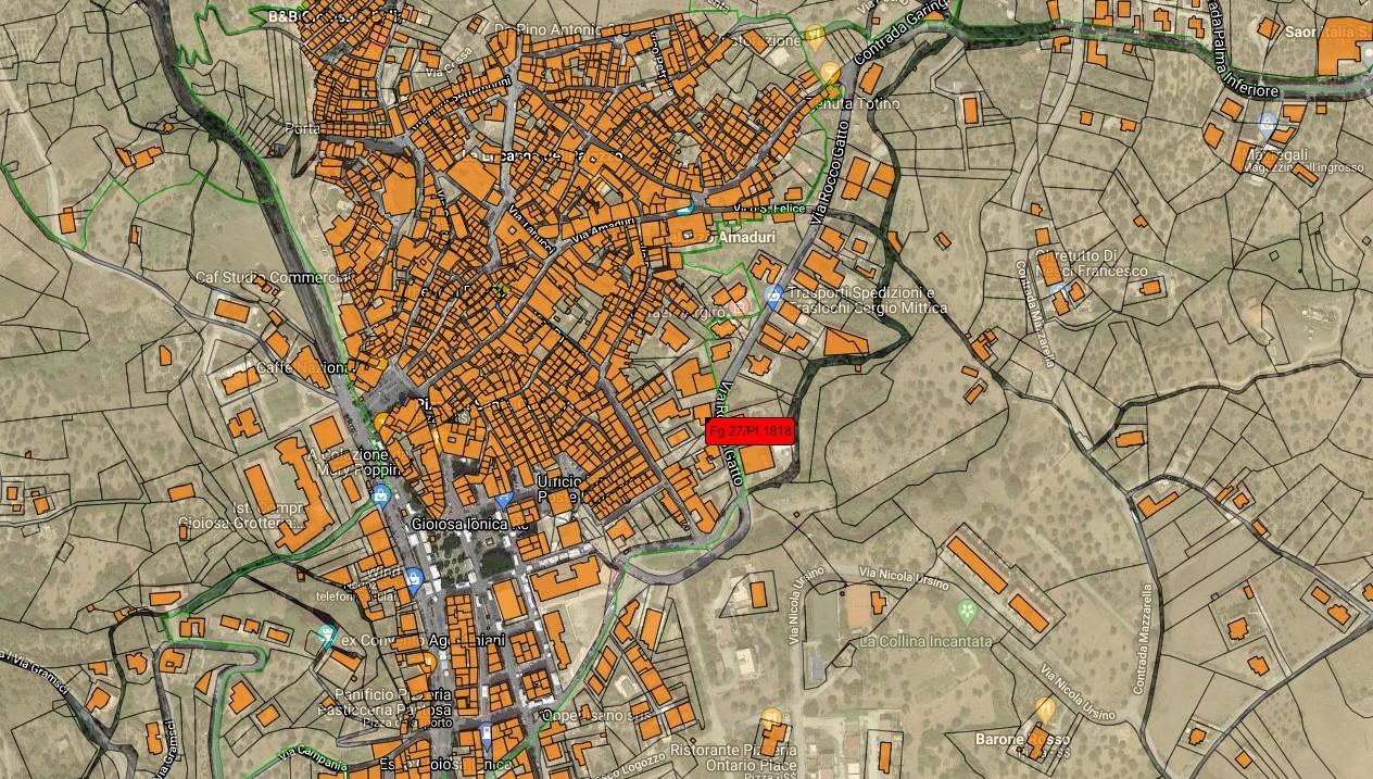 planimetria LOCALE DEPOSITO ALL'ASTA IN VIA ROCCO GATTO, GIOIOSA JONICA (RC) - 1