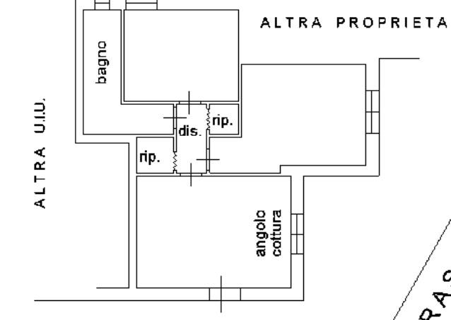 planimetria TRILOCALE CON ACCESSORI ALL'ASTA IN VIA COMO, MONTEMURRO (PO) - 1