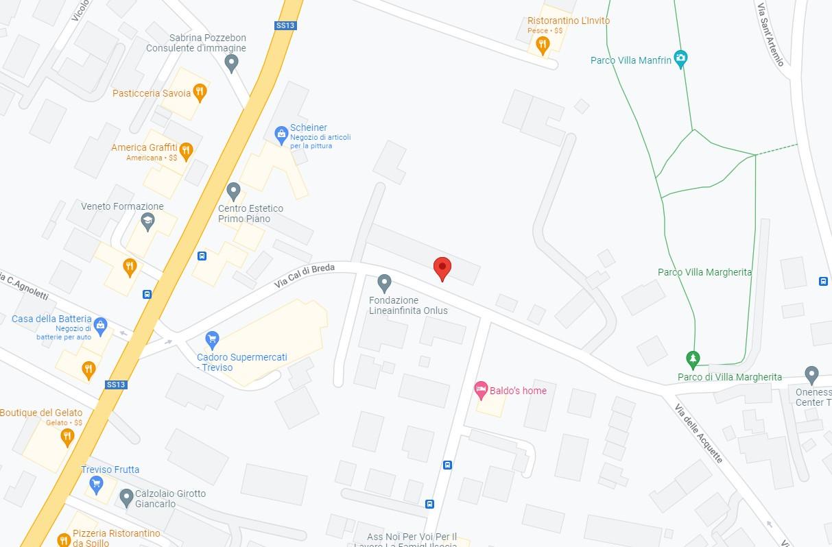 planimetria APPARTAMENTO SU DUE LIVELLI DA RISTRUTTURARE ALL'ASTA IN VIA CAL DI BREDA, TREVISO TV - 1