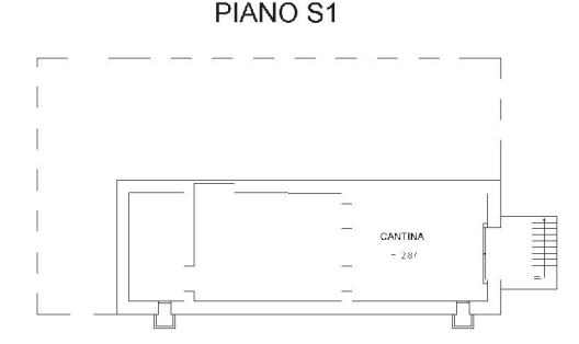 planimetria TRILOCALE DA COMPLETARE ALL'ASTA IN VIA DELLA STAZIONE, CASTELPLANIO (AN) - 1