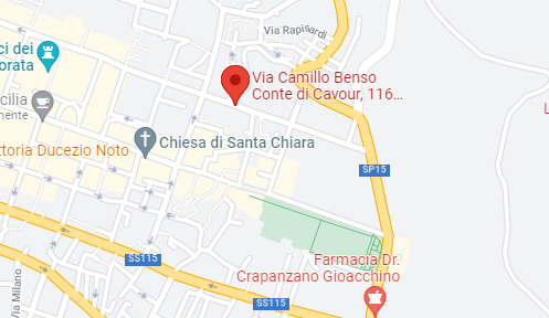 planimetria BILOCALE CON LOCALE DEPOSITO ALL'ASTA IN VIA CAVOUR A NOTO (SR) - 1