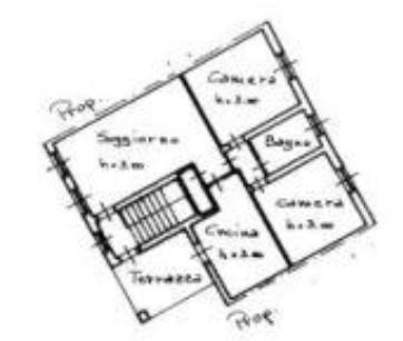 planimetria TRILOCALE CON ACCESSORI ALL'ASTA IN VIA BREDADASSO, VEROLANUOVA (BS) - 1