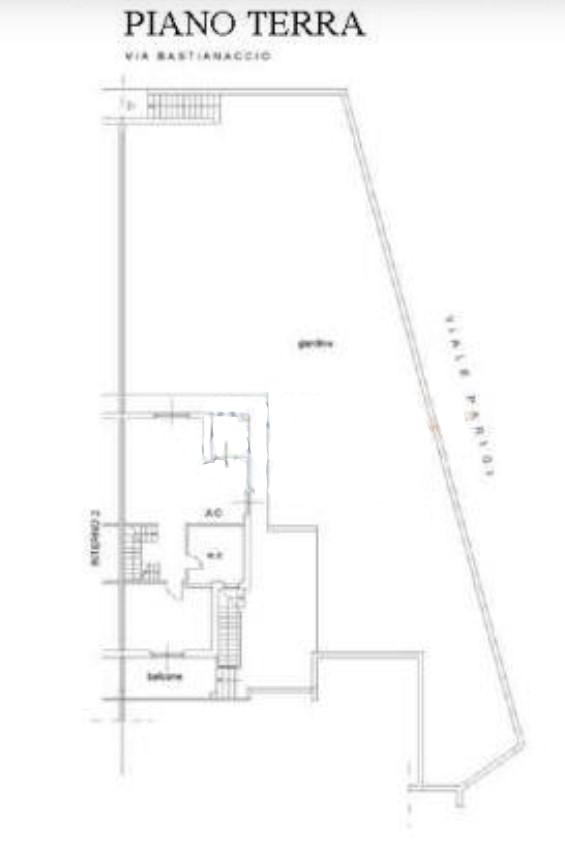 planimetria APPARTAMENTO SU TRE LIVELLI ACCESSORIATO ALL'ASTA IN VIA BASTIANACCIO, RIANO (RM) - 1