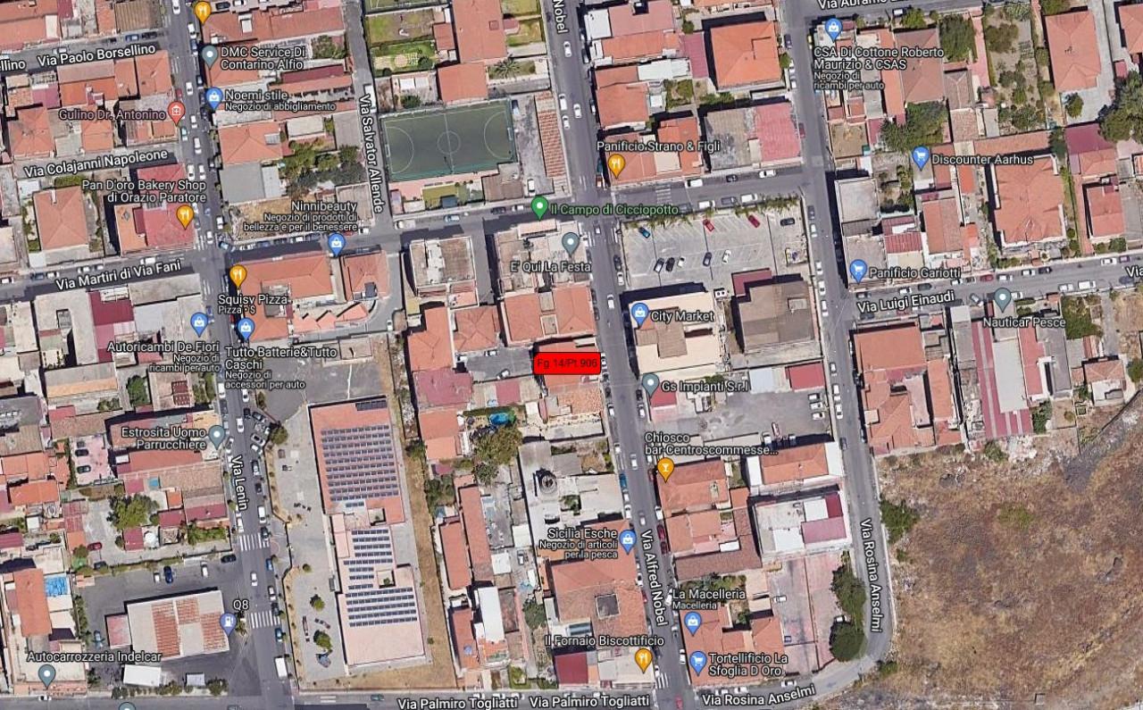 planimetria APPARTAMENTO ALL'ASTA IN VIA ALFREDO NOBEL, MISTERBIANCO (CT) - 1