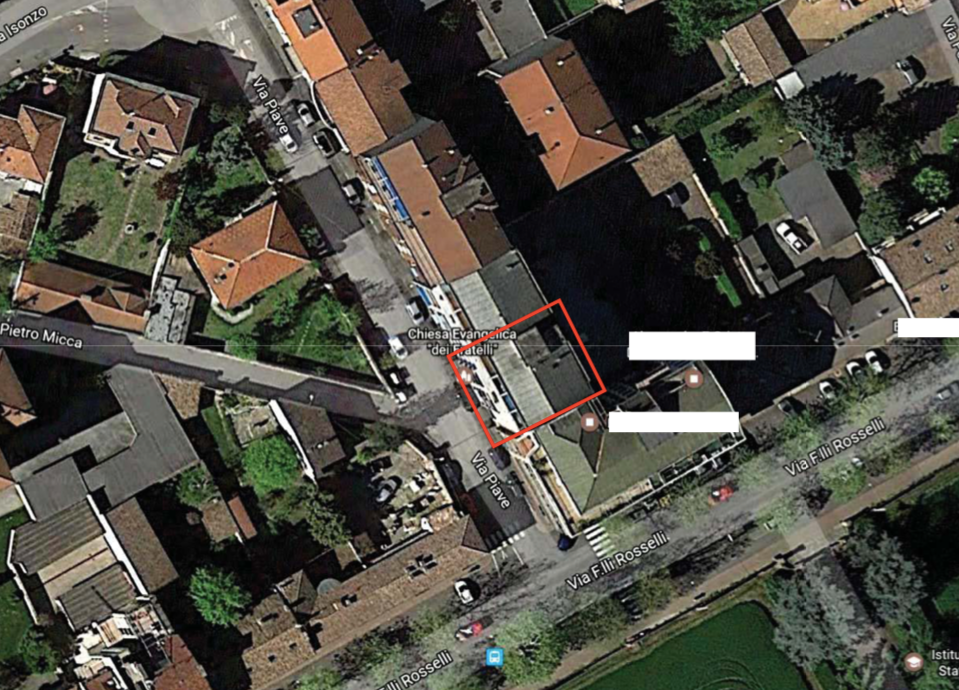 planimetria BILOCALE ALL'ASTA CON BALCONE E CANTINA IN VIA PIAVE, VOGHERA (PV) - 1