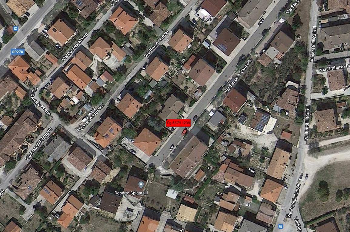 planimetria APPARTAMENTO SU TRE LIVELLI ALL'ASTA IN VIA SACCO E VANZETTI, GUALDO TADINO (PG) - 1