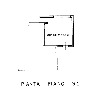 planimetria VILLINO UNIFAMILIARE ALL'ASTA IN VIA FAVONE A VERRONE (BI) - 1