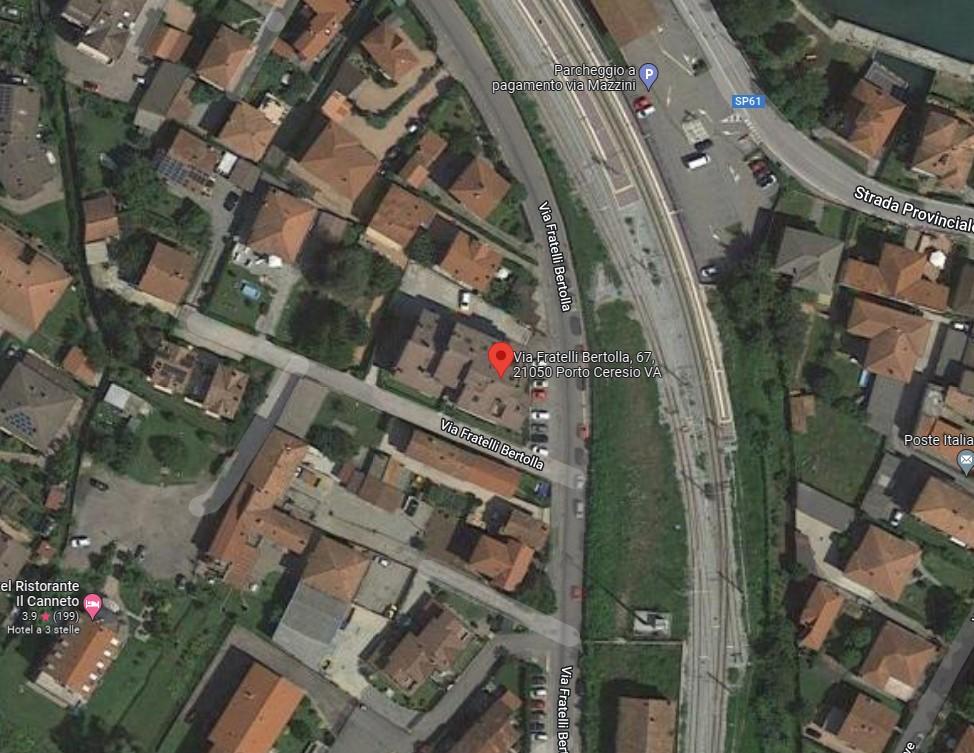 planimetria BILOCALE ALL'ASTA IN VIA BERTOLLA, PORTO CERESIO (VA) - 1