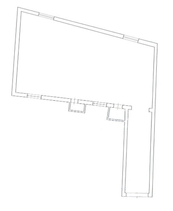 planimetria AMPIO LOCALE ADIBITO AD AUTORIMESSA ALL'ASTA IN VIA PIOMBAI A CATANIA (CT) - 1