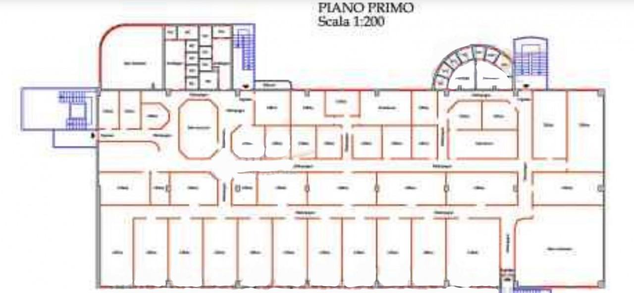 planimetria UFFICI ALL'ASTA IN VIA PISCINA MATZEU, LOCALITA' PINTOREDDU, SESTU (CA) - 1