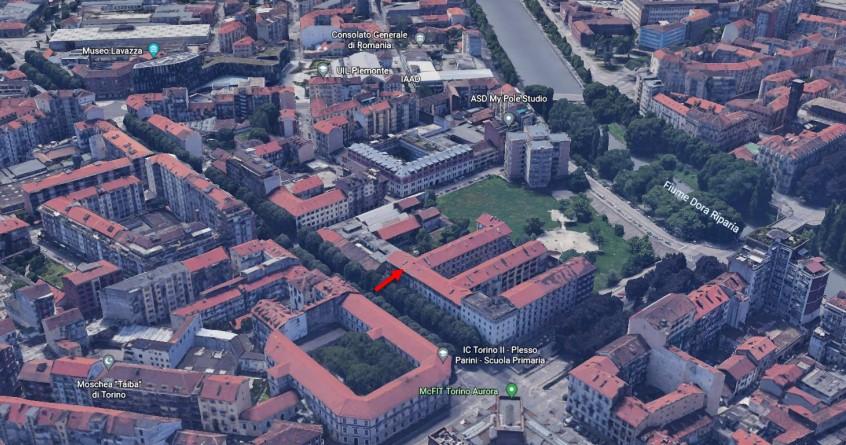 planimetria MONOLOCALE ALL'ASTA IN CORSO BRESCIA 6, 10152 TORINO (TO) - 1
