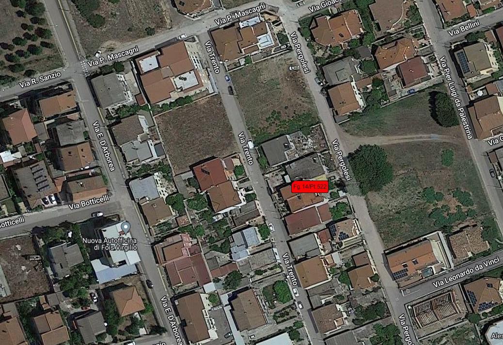 planimetria LABORATORIO ARTIGIANALE ALL'ASTA IN VIA TRENTO, USSANA (CA) - 1