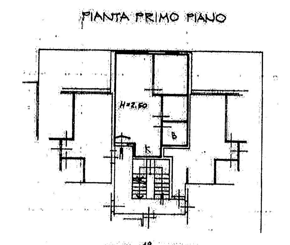 planimetria BILOCALE CON GARAGE ALL'ASTA IN LOCALITA' MALGA SAN GIORGIO, BOSCO CHIESANUOVA (VR) - 1