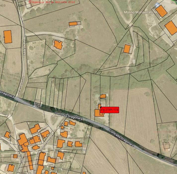 planimetria APPARTAMENTO SU DUE PIANI CON TERRENO AGRICOLO ALL'ASTA IN C.DA DRAGONARA, POTENZA PZ - 1