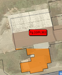 planimetria COMPLESSO INDUSTRIALE DA RISTRUTTURARE ALL'ASTA IN VIA DELL'OLMO, CONTROGUERRA (TE) - 1