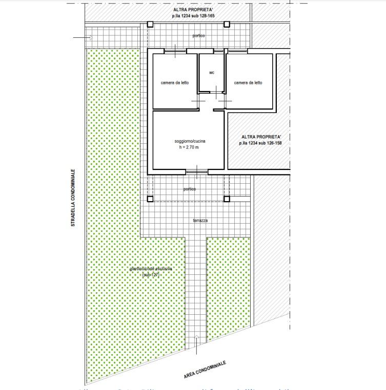 planimetria TRILOCALE ACCESSORIATO ALL'ASTA IN VIA IMERA, CAMPOFELICE DI ROCCELLA (PA) - 1