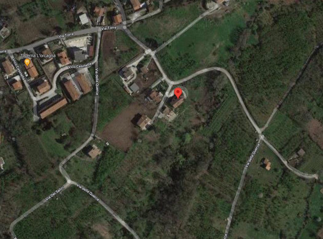 planimetria VILLA CON GARAGE ALL'ASTA IN VIA SELVA DEL MONTE, MANOCALZATI (AV) - 1