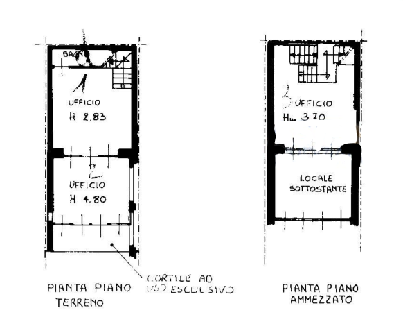 planimetria UFFICIO ALL'ASTA IN CORSO GARIBALDI, VERCELLI (VC) - 1