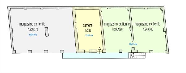planimetria COMPENDIO IMMOBILIARE ALL'ASTA IN VIA MARCONI, SOMMARIVA BOSCO (CN) - 1