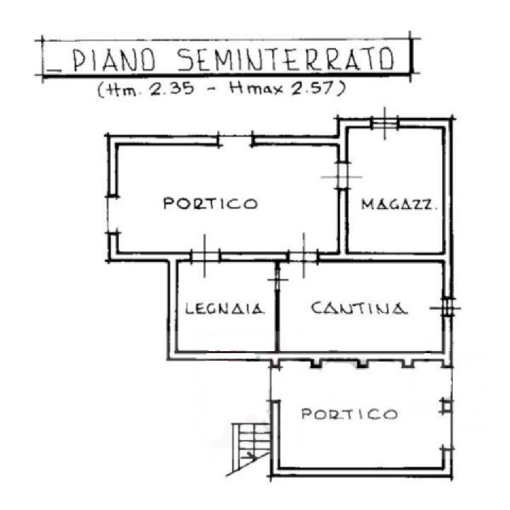 planimetria COMPLESSO RESIDENZIALE ALL'ASTA IN VIA PER POPOLI, CHIETI (CH) - 1