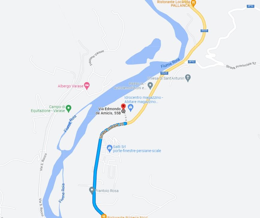 planimetria APPARTAMENTO ALL'ASTA IN VIA EDMONDO DE AMICIS, VENTIMIGLIA (IM) - 1