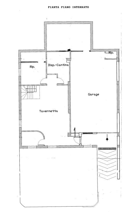 planimetria VILLA CON GIARDINO ALL'ASTA IN VIA NICHOLAS GREEN, FERRANDINA (MT) - 1
