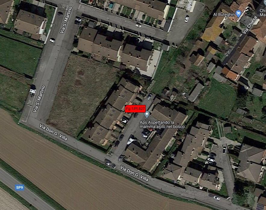 planimetria VILLA CON BOX E AREA ESTERNA ALL'ASTA IN VIA DON GIOVANNI VILLA, TORRE D'ARESE (PV) - 1