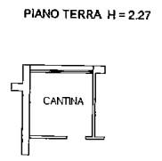 planimetria AMPIO TRILOCALE CON ACCESORI ALL'ASTA IN VIA VILLAGGIO CURIEL, PORTO VIRO (RO) - 1