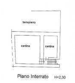 planimetria AMPIA ABITAZIONE ACCESSORIATA ALL'ASTA IN CORSO ROLANDI A QUARONA (VC) - 1