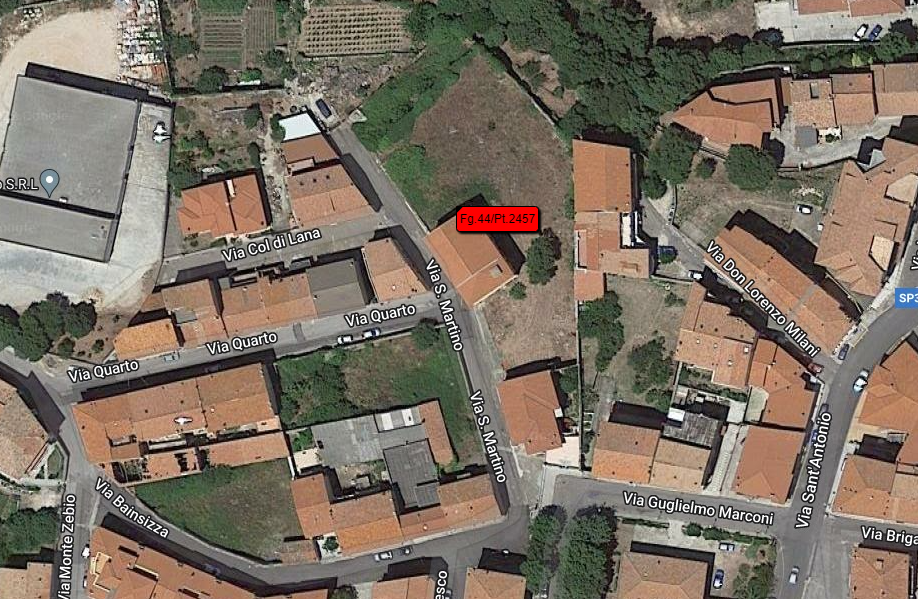 planimetria APPARTAMENTO DA ULTIMARE ALL'ASTA IN VIA SAN MARTINO, CALANGIANUS (SS) - 1