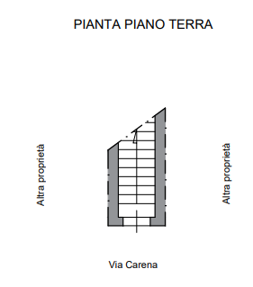 planimetria ABITAZIONE ALL'ASTA IN VIA CARENA A GIOIA DEL COLLE (BA) - 1