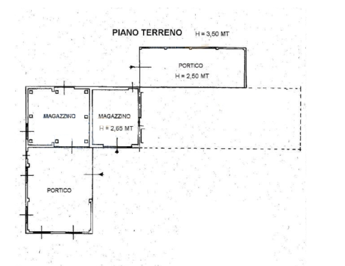 planimetria CASA SU DUE PIANI ALL'ASTA IN VIA VALLE TANARO, ISOLA D'ASTI (AT) - 1