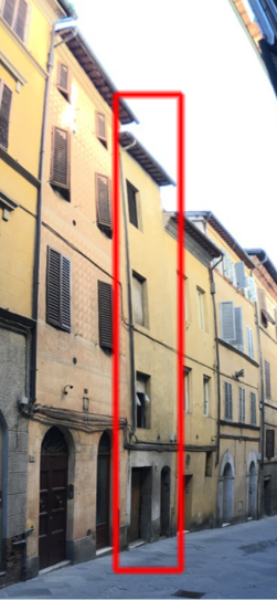 immobile TRE APPARTAMENTI E NEGOZIO DA ULTIMARE ALL'ASTA IN VIA STALLOREGGI, SIENA (SI) - 1