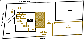planimetria VILLA MULTIACCESSORIATA  ALL'ASTA IN VIA PAPA GIOVANNI XXIII, ARZAGO D'ADDA (BG) - 1