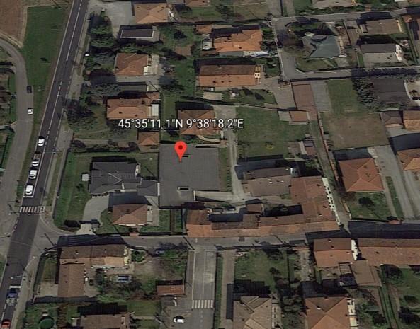 planimetria GARAGE E CANTINE ALL'ASTA IN VIA ROMA, POGNANO (BG) - 1