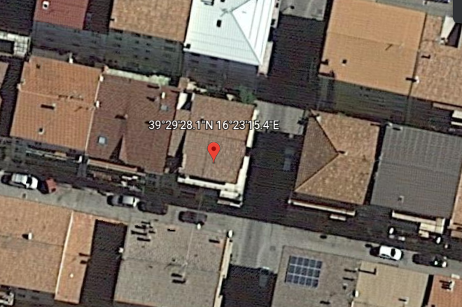 planimetria NEGOZIO ALL'ASTA IN STRADA COMUNALE VIA T. EDISON, ACRI (CS) - 1